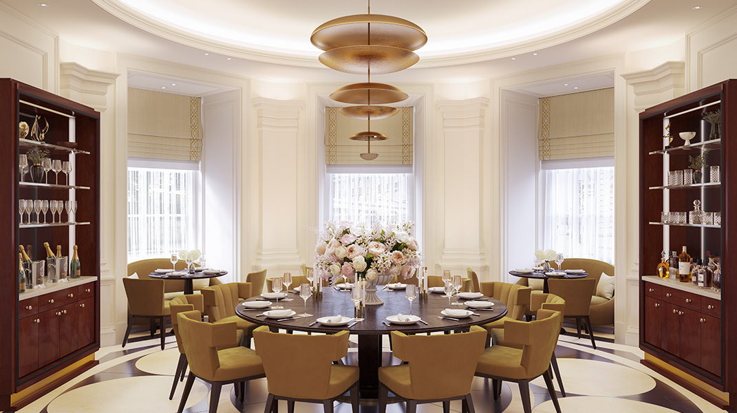 马洛餐桌——伦敦OWO莱佛士酒店